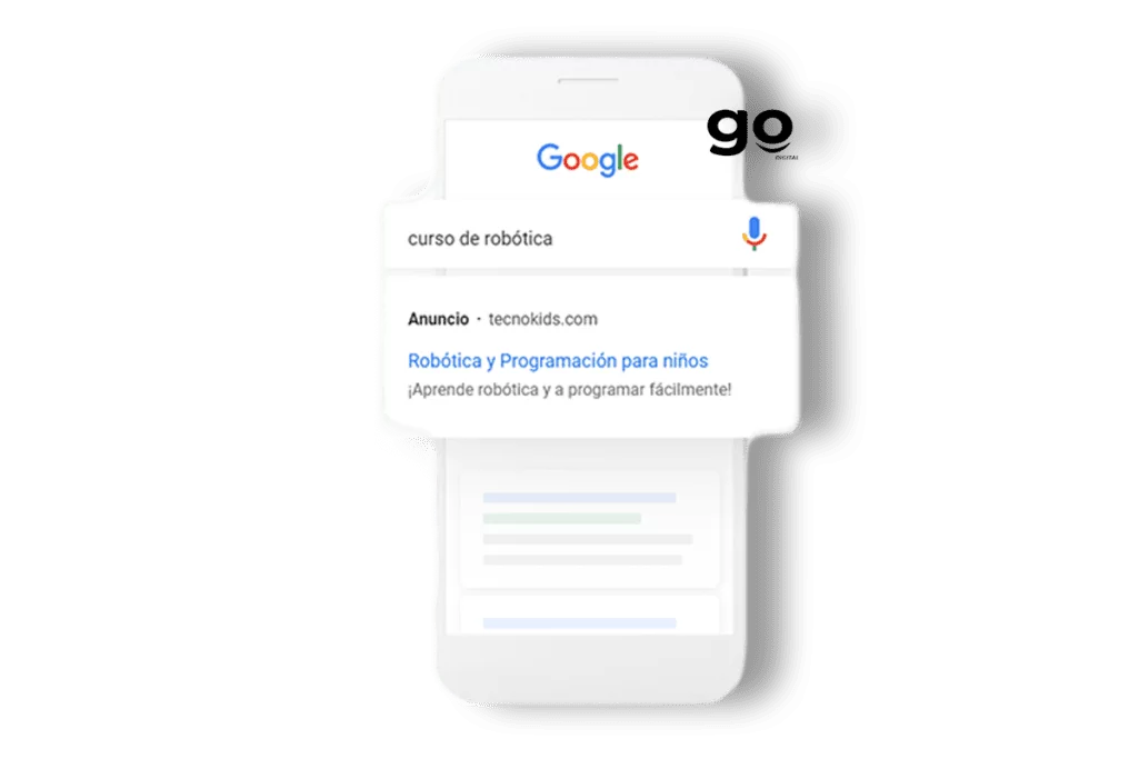 Publicidad en Google Ads 1 Anuncio de BÚSQUEDAS