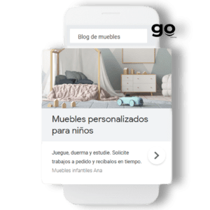 Publicidad en Google Ads 1 Anuncio de DISPLAY