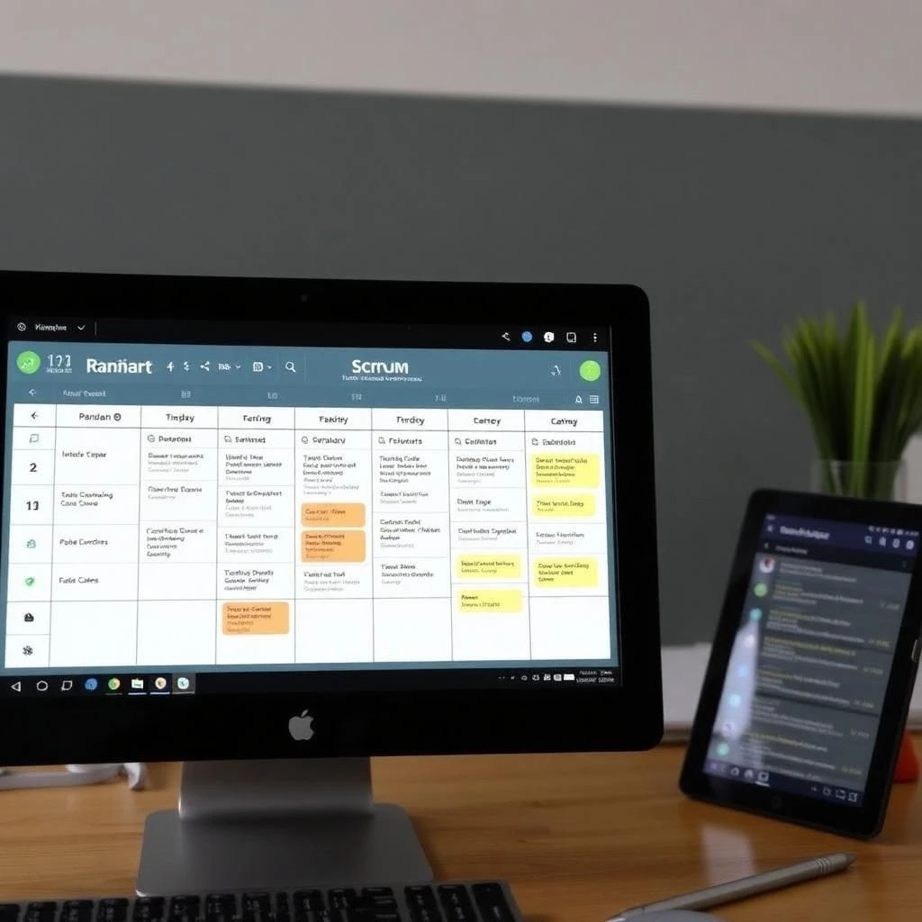 Tablero Kanban digital para Project Management 2025 y gestión de proyectos ágiles.