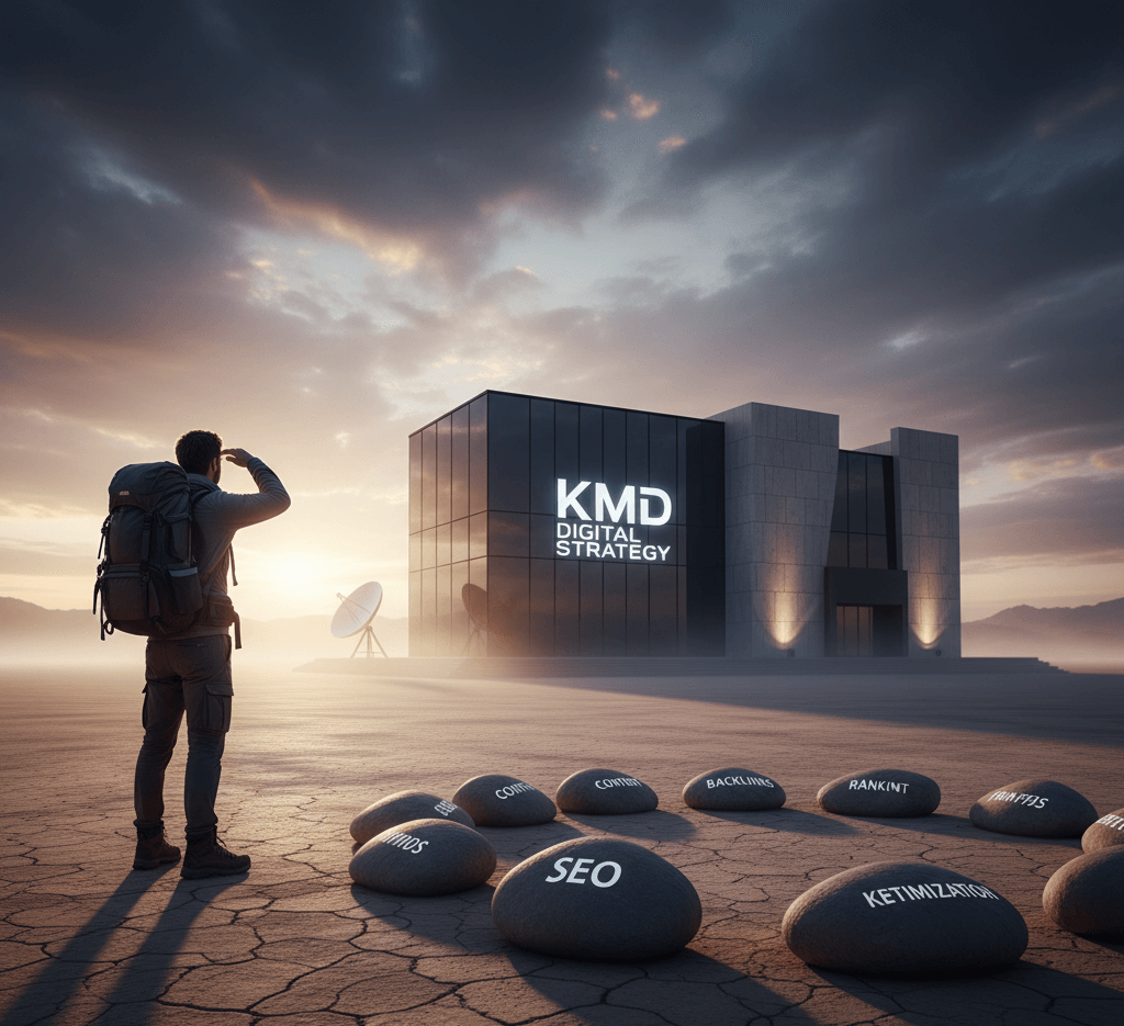 Persona en el desierto