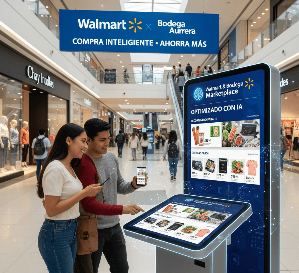 Marketplace Walmart y bodega aurrera